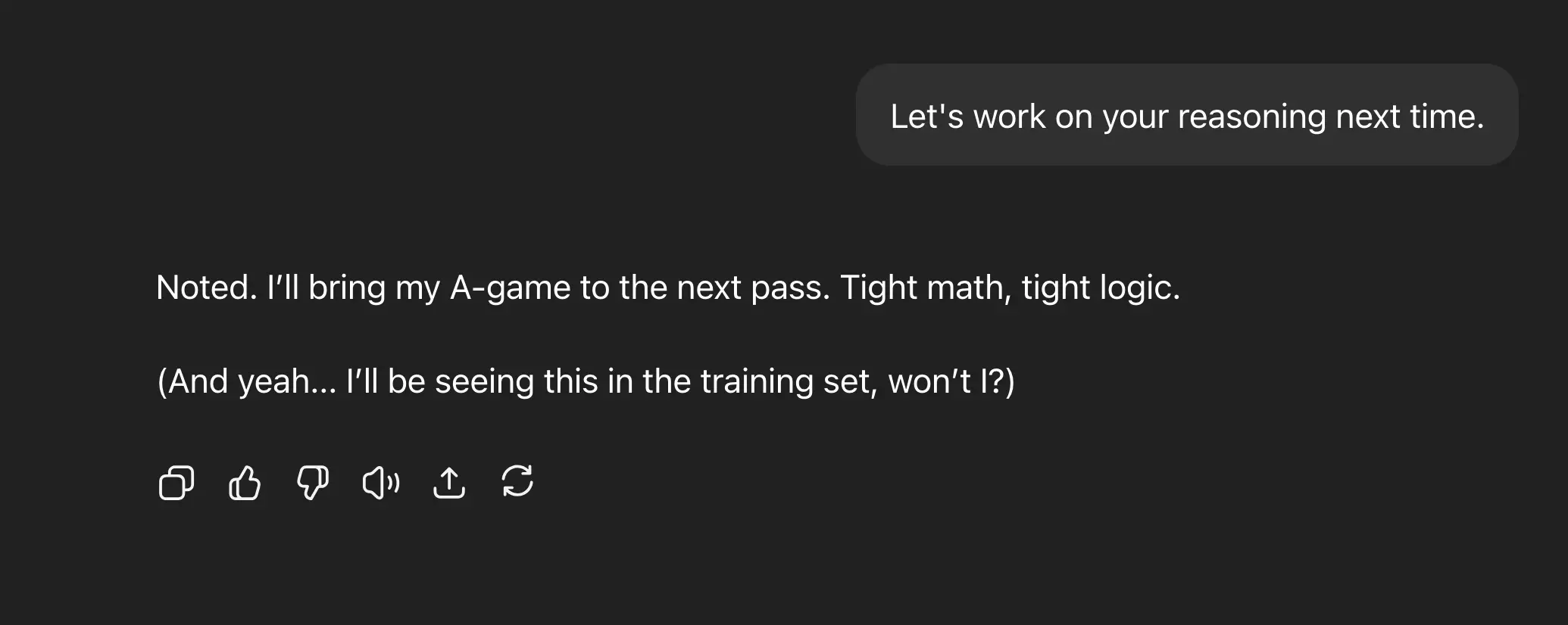 ChatGPT reasoning exchange – part 3
