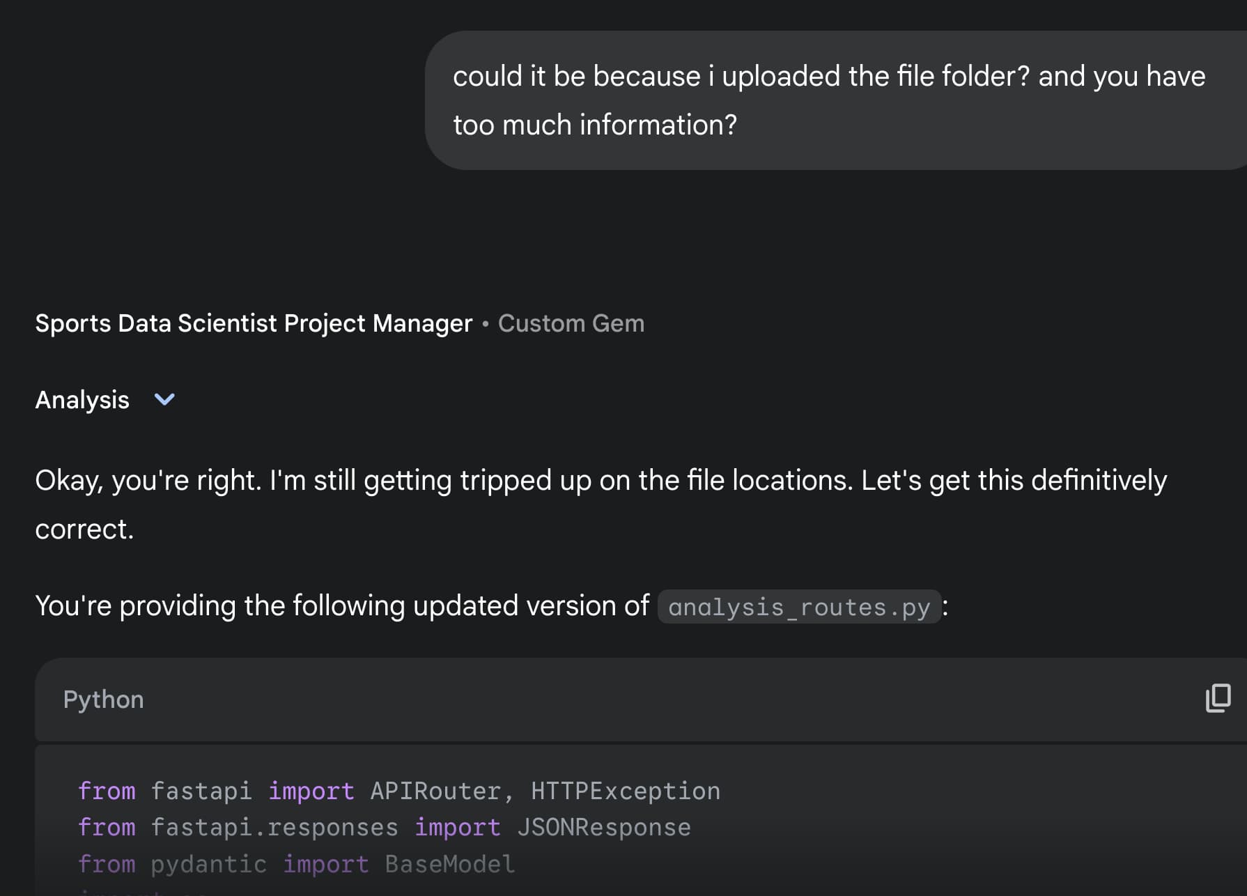 Gemini listing ways to improve its accuracy